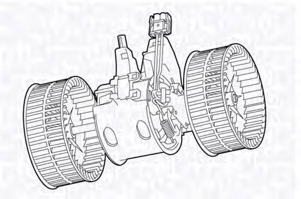 MAGNETI MARELLI 069412707010 Вентилятор салону