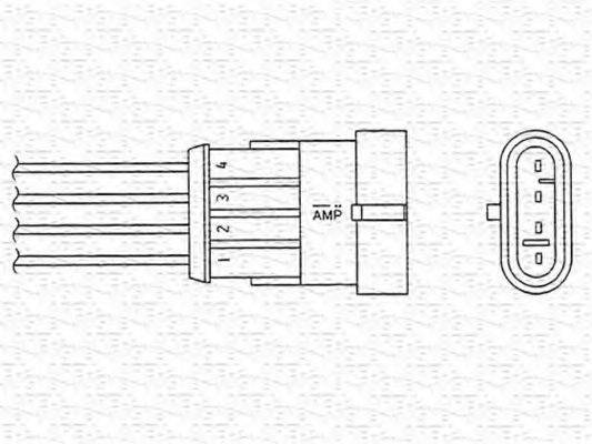 MAGNETI MARELLI 460000296010 Лямбда-зонд