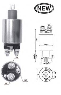 MAGNETI MARELLI 940113050539 Тягове реле, стартер